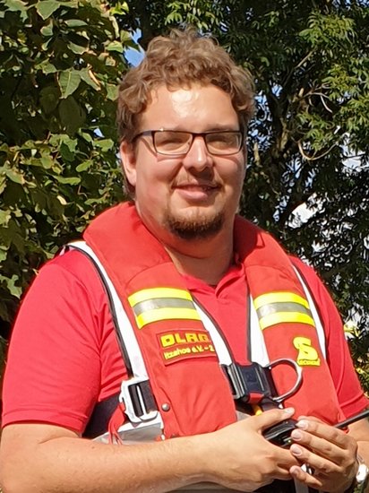 Gruppenführer 1. Bootsgruppe-Hochwasser: Lennart Roeder